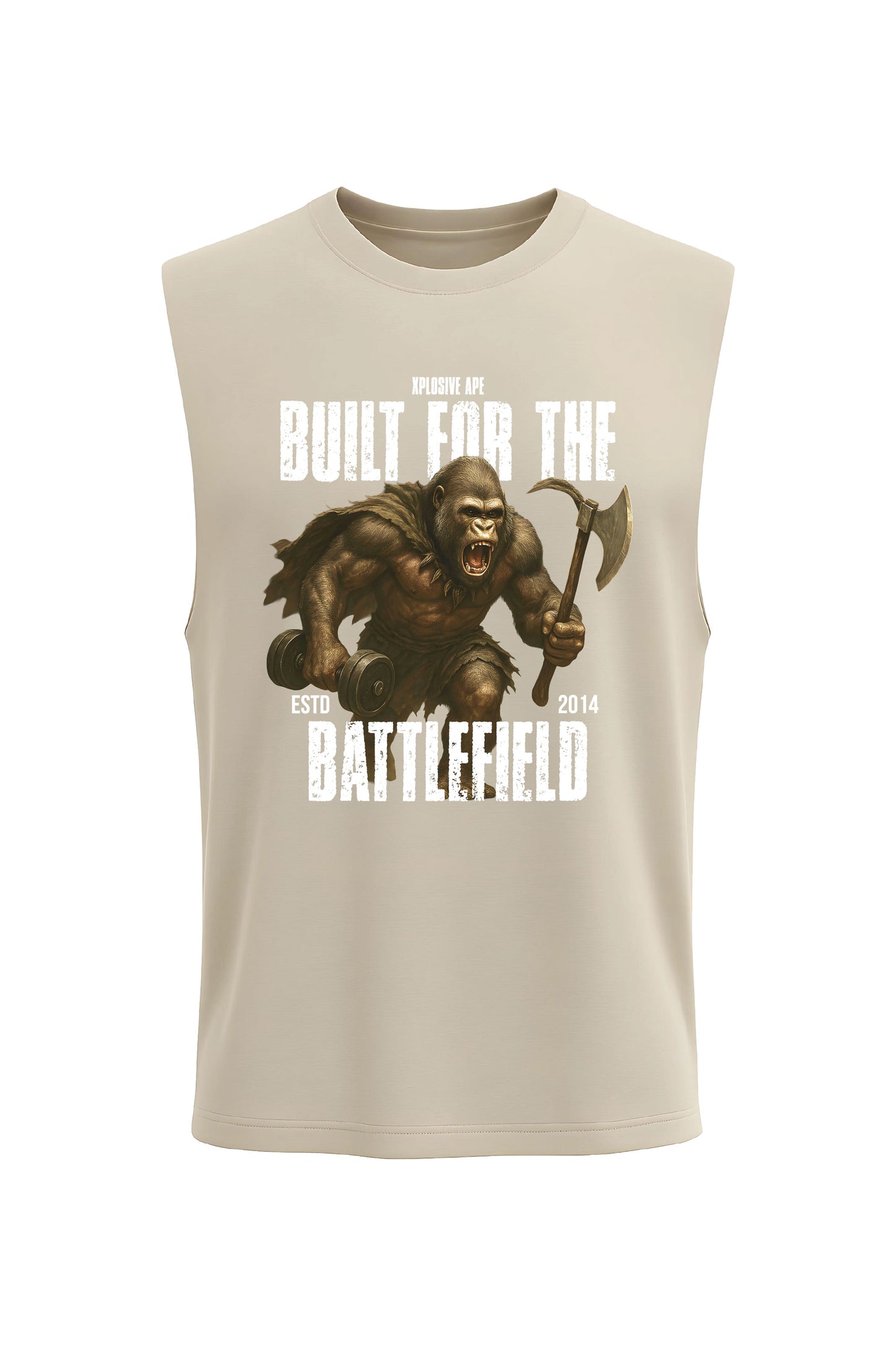 XAPE Battlefield Tank Top - Sand