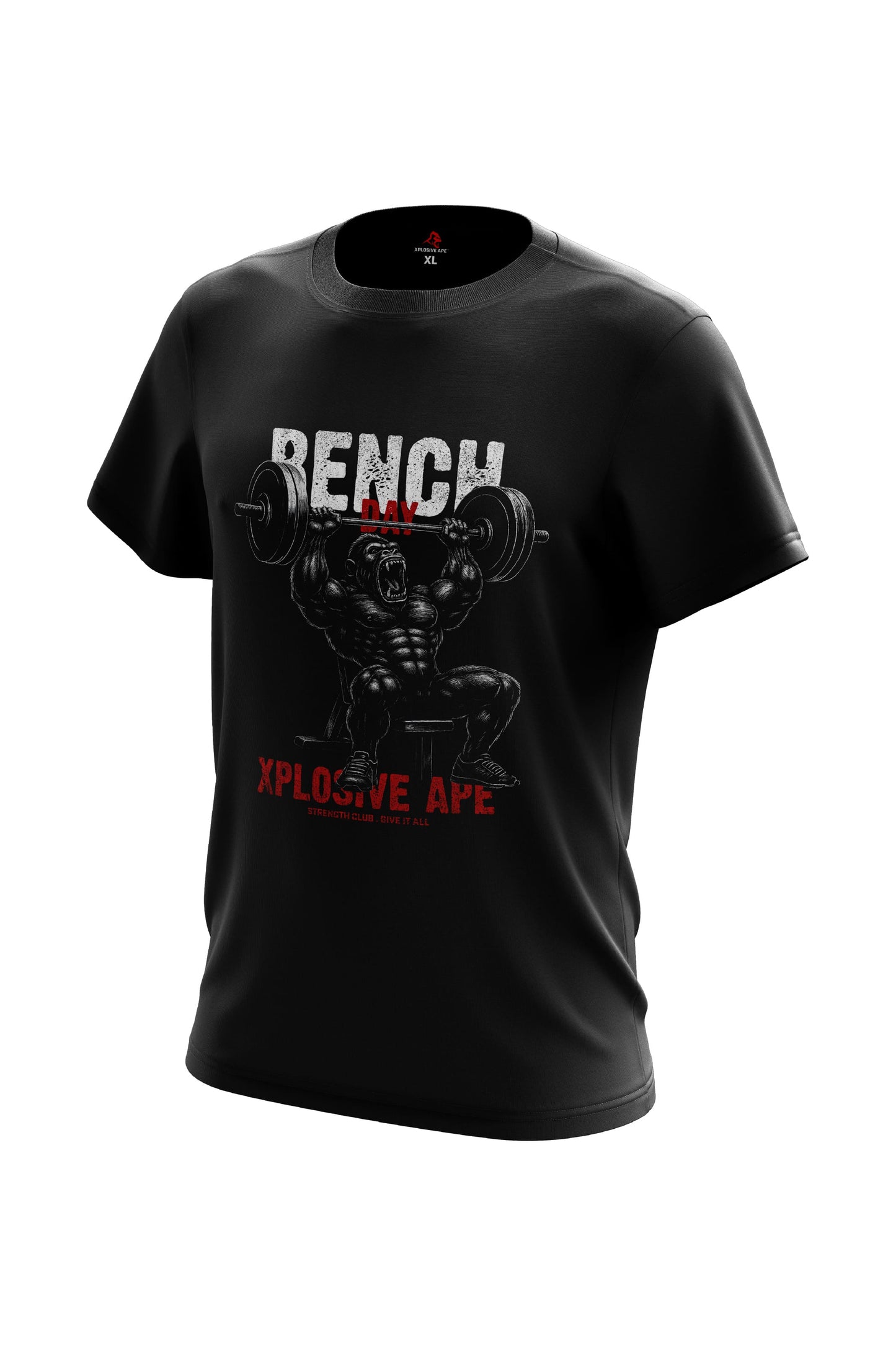 XAPE Bench Day V4 Tee - Black