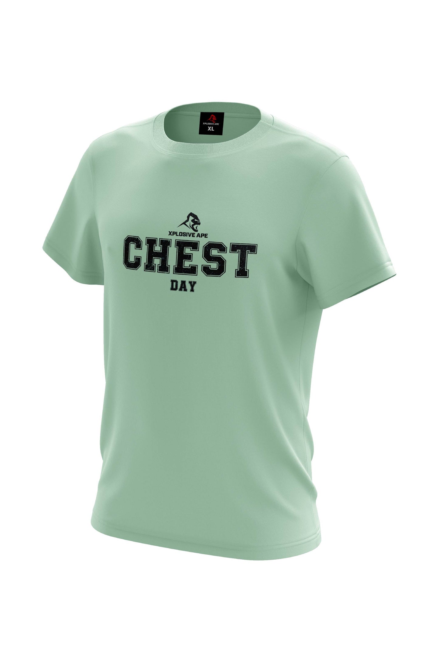 XAPE Chest Day V1 Tee - Mint Green