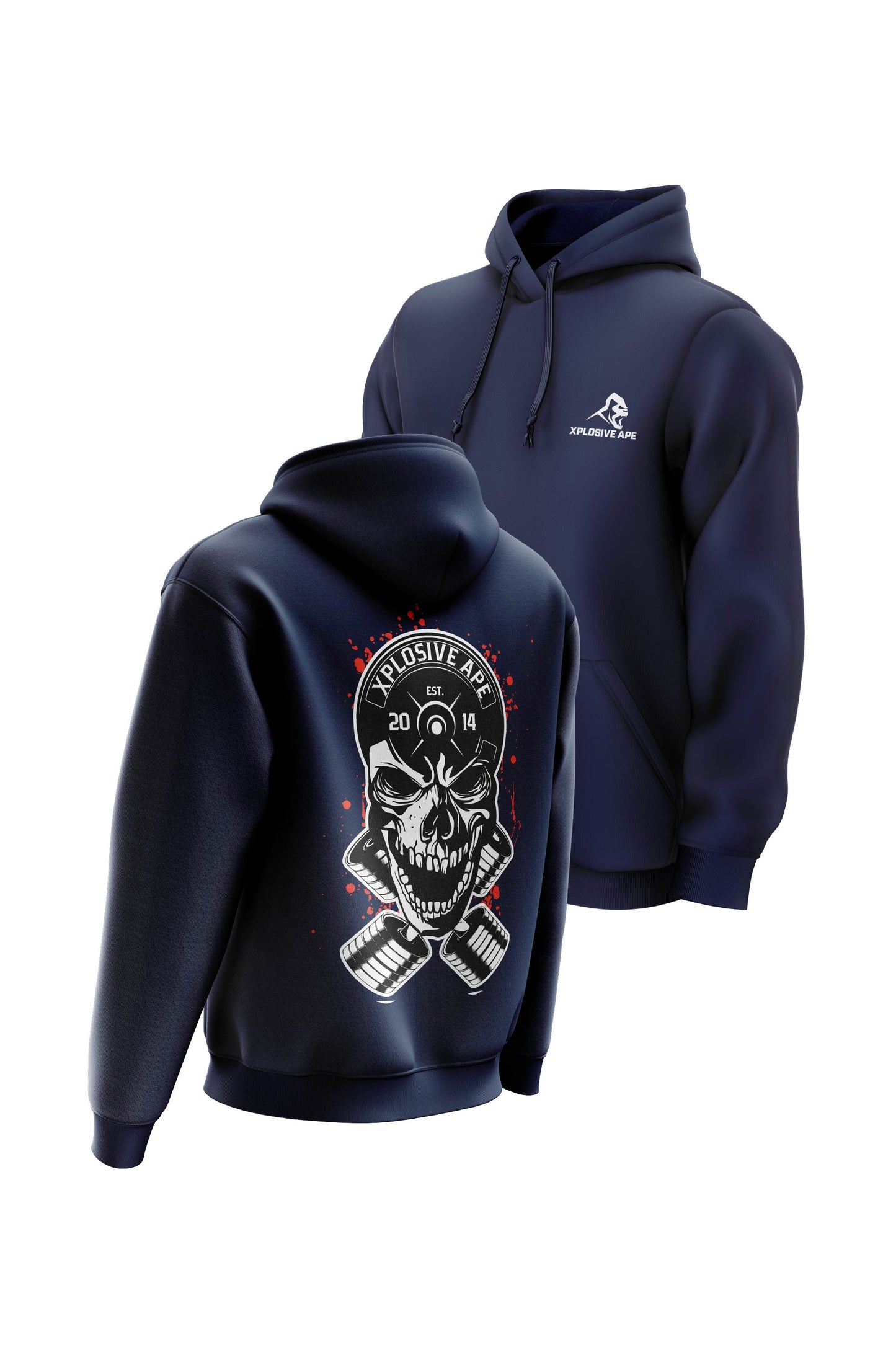 XAPE Headplate Hoodie - Navy