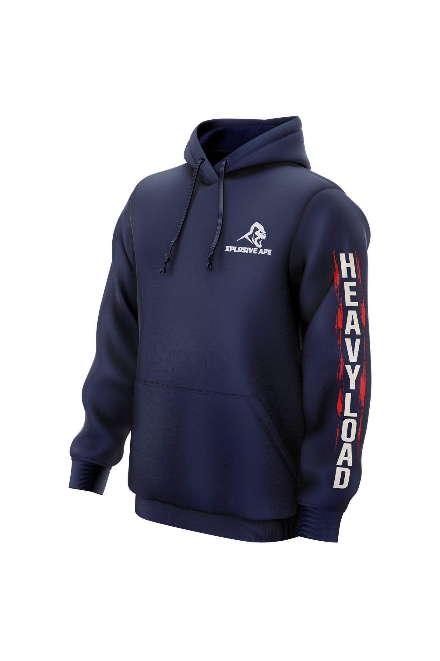 XAPE Heavy Load String Hoodie - Navy
