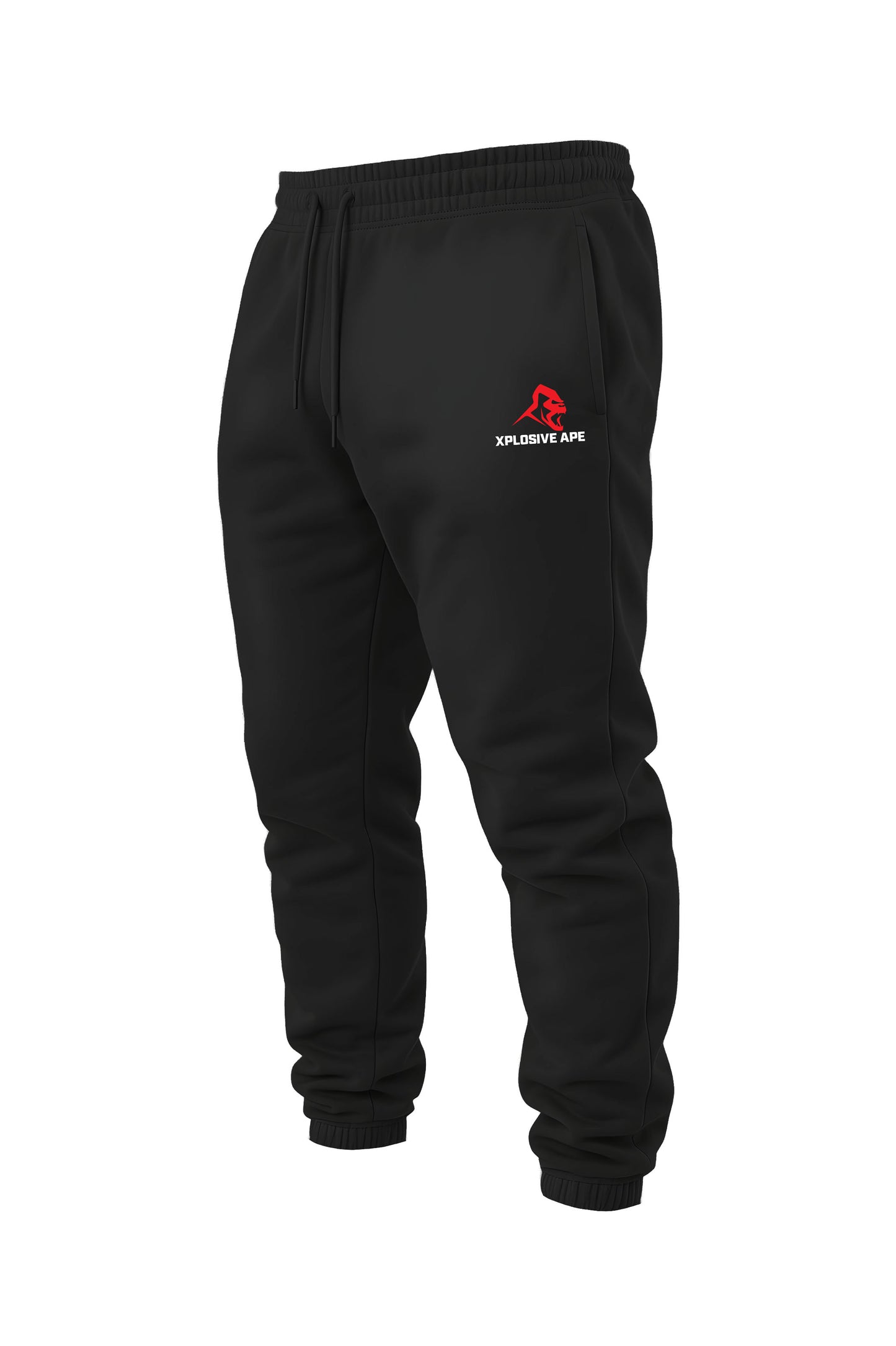 XAPE Original Logo V2 Joggers - Black