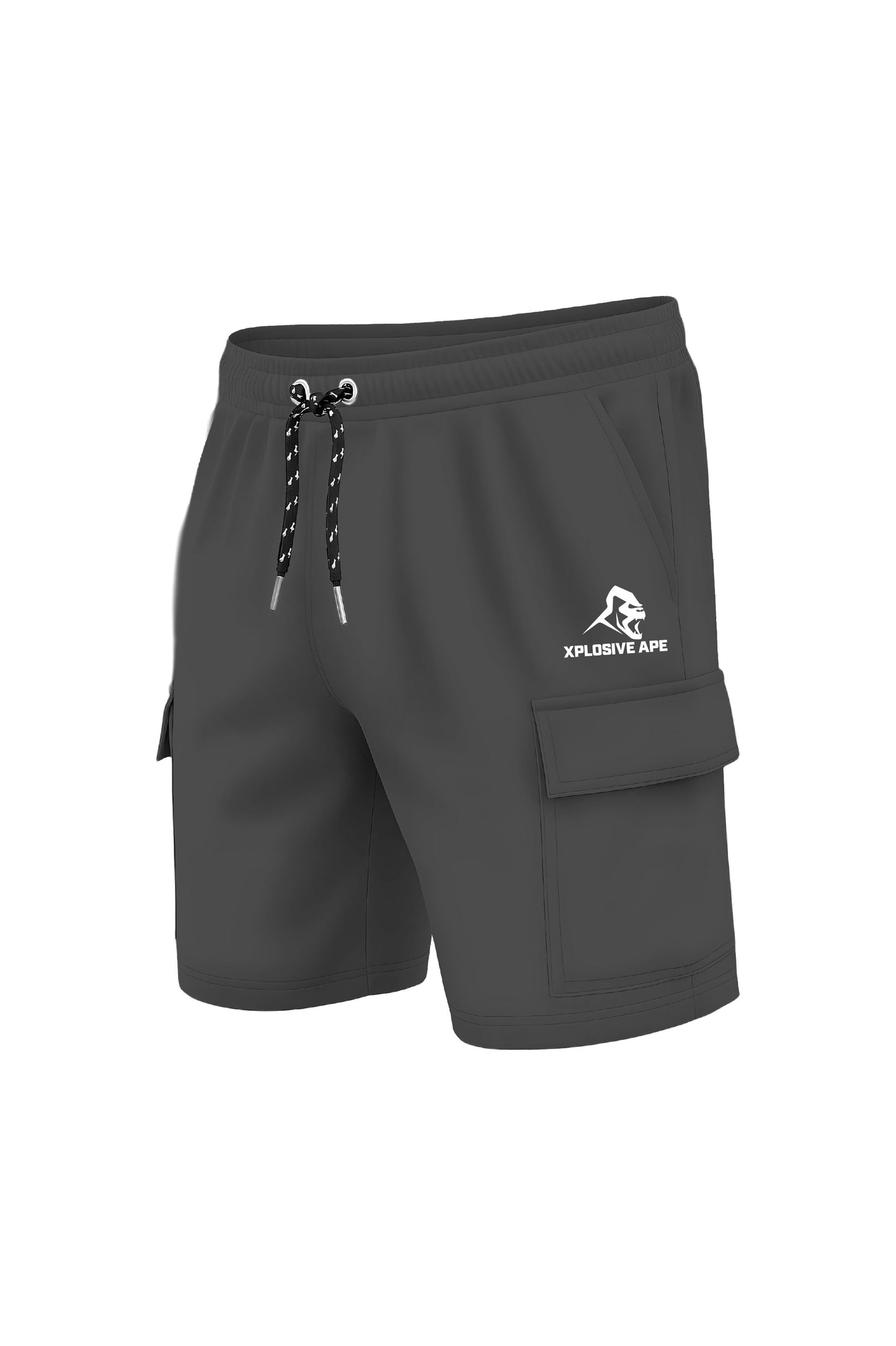 XAPE Prime Cargo Shorts - Dark Grey