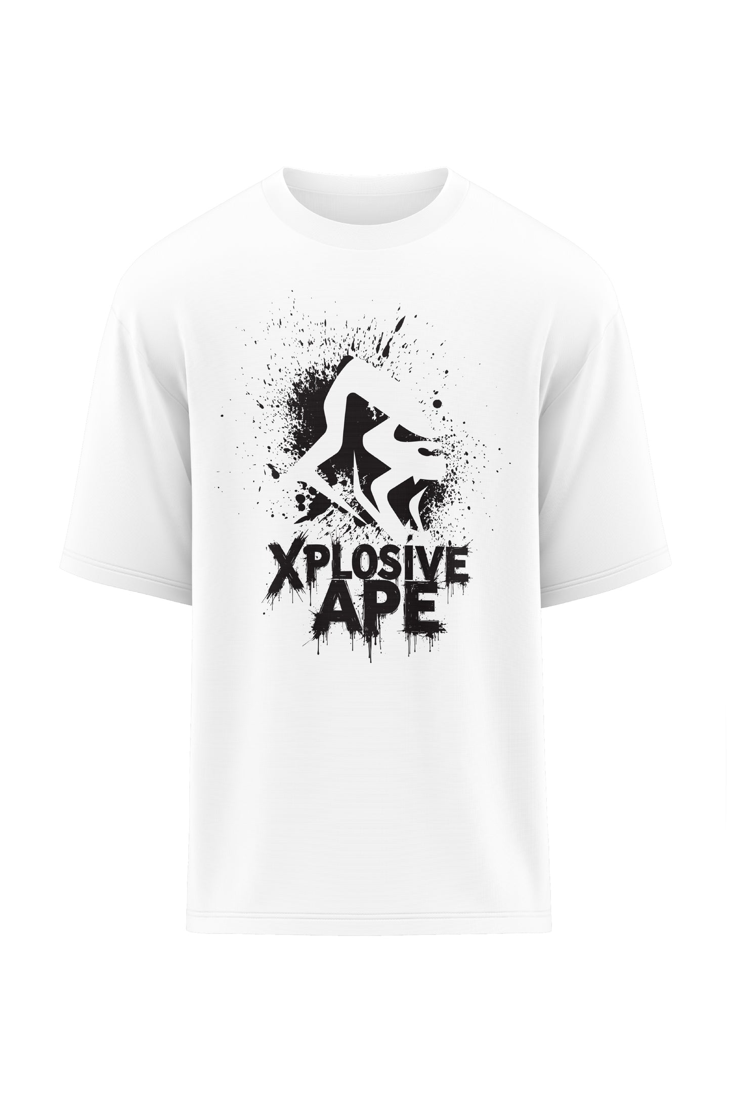 XAPE Rep Bleed Oversized Tee - White