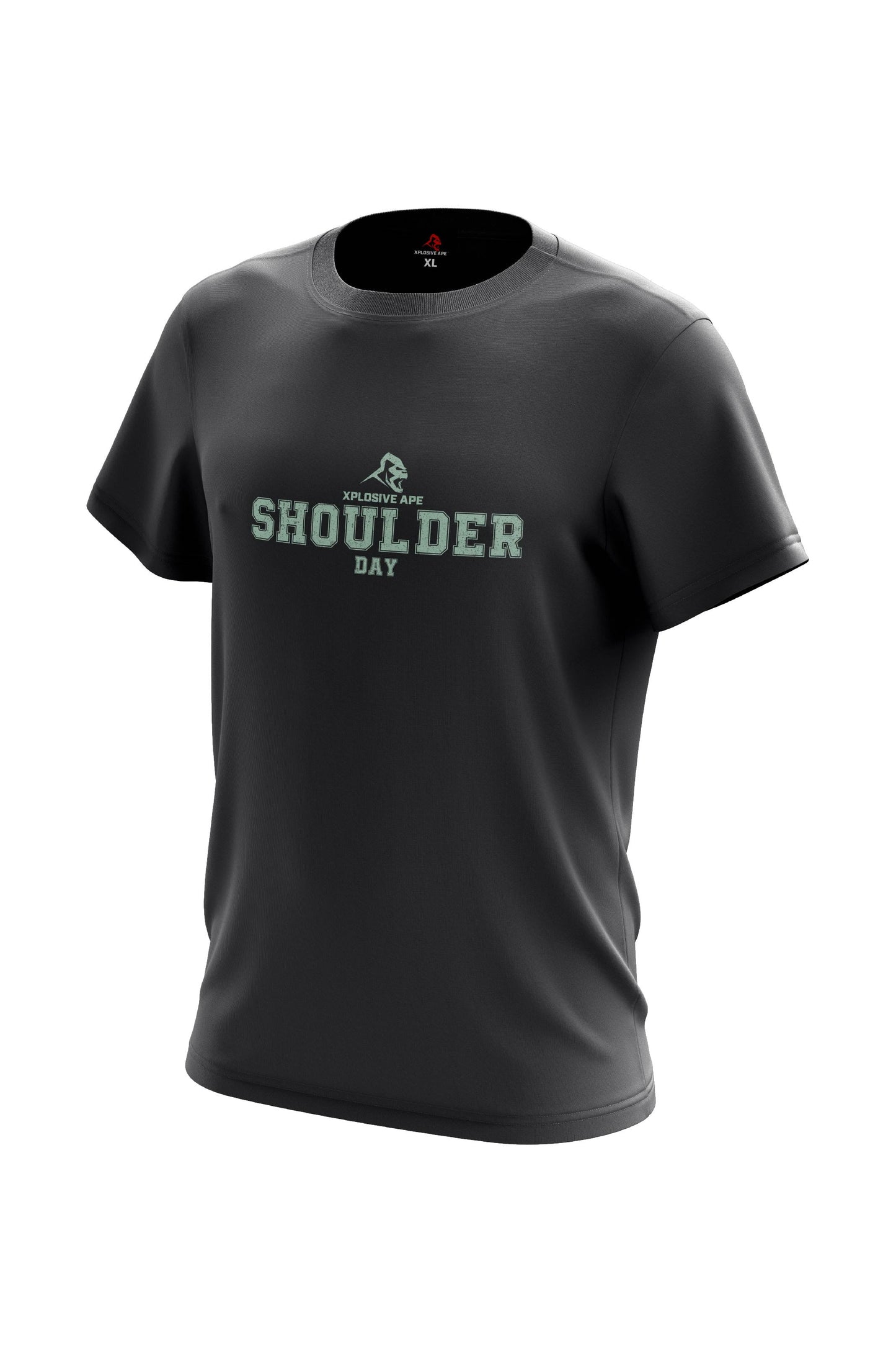 XAPE Shoulder Day V1 Tee - Charcoal