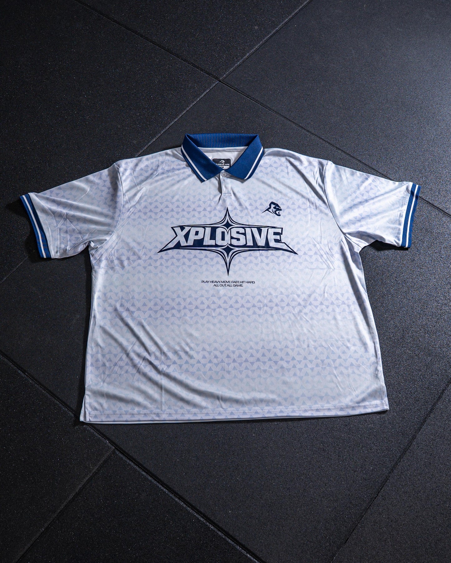 XAPE Division Sports Jersey - White/Navy