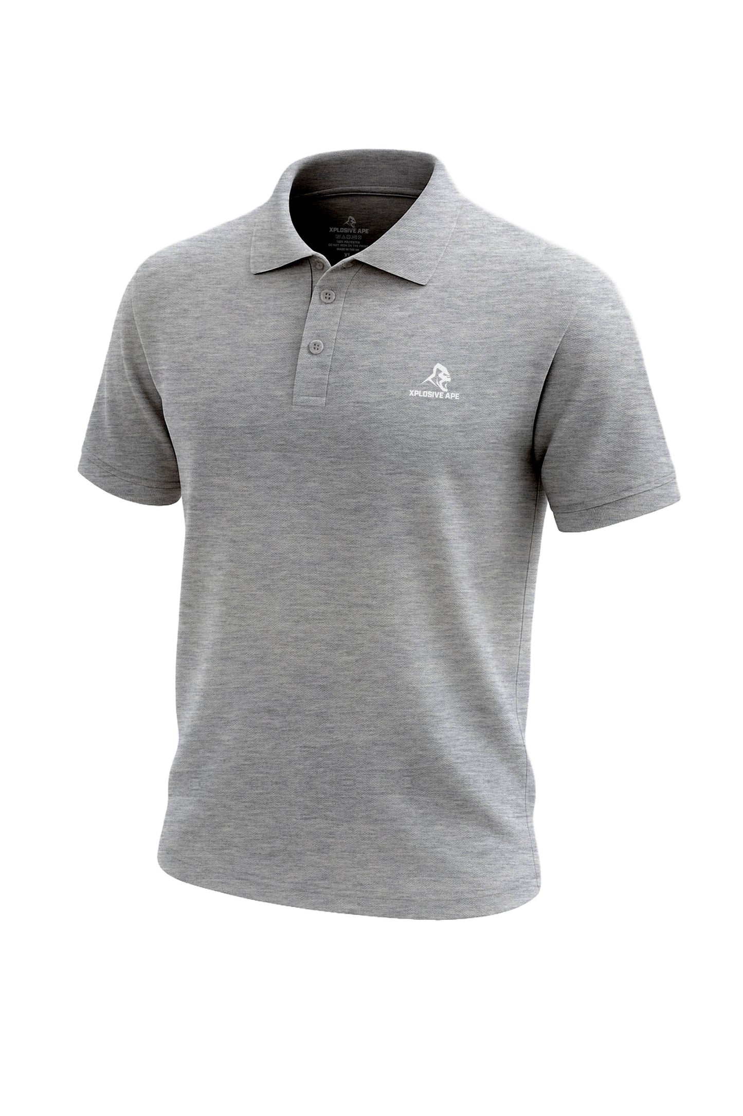 XAPE Prime Polo Shirt - Sports Grey