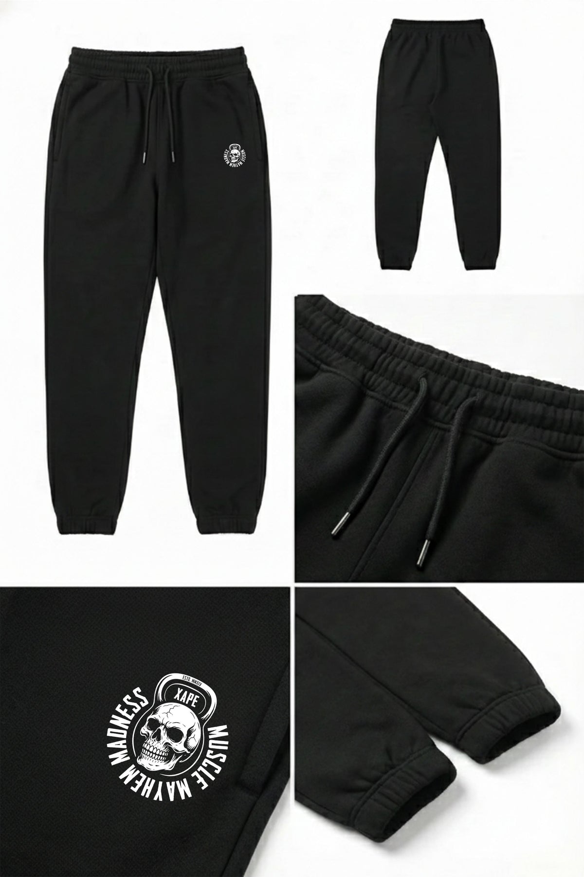 XAPE Hardwired Joggers - Black