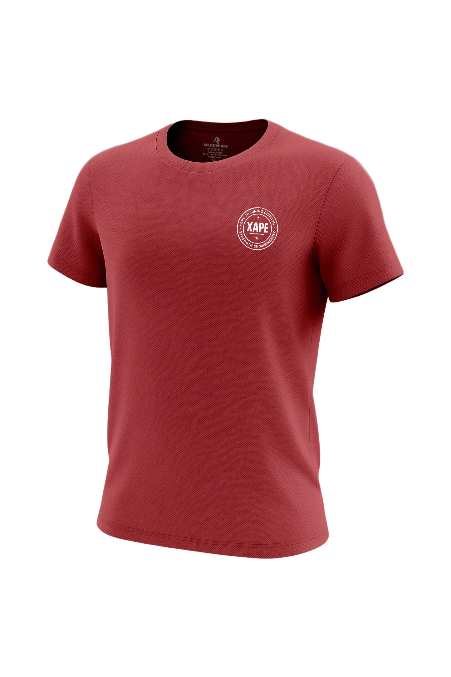 XAPE Classic Badge Logo X Tech Tee - Red