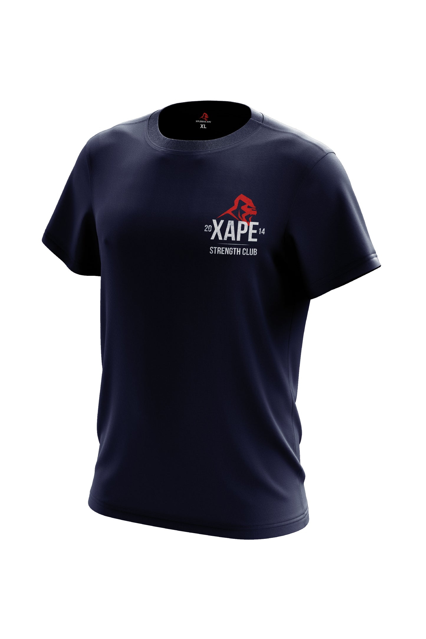 XAPE Classic Strength Club Tee - Navy