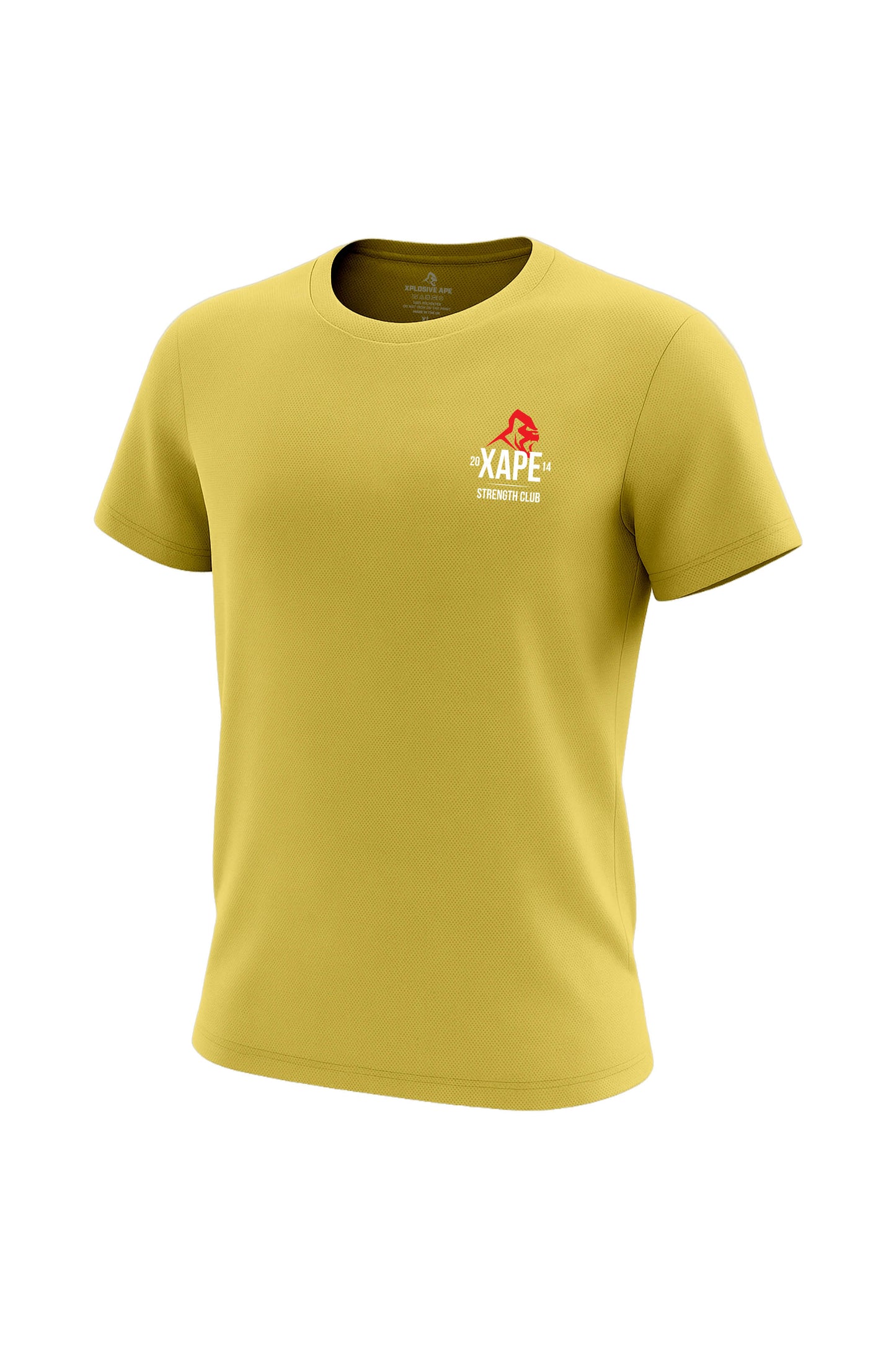 XAPE Classic Strength X Tech Tee - Yellow
