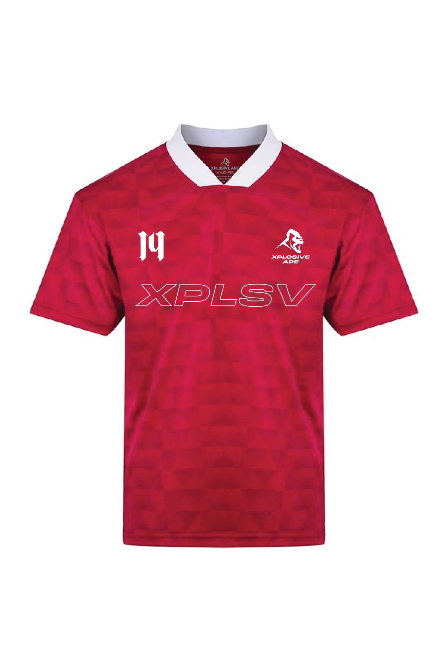 XAPE United Sports Jersey - Red/White
