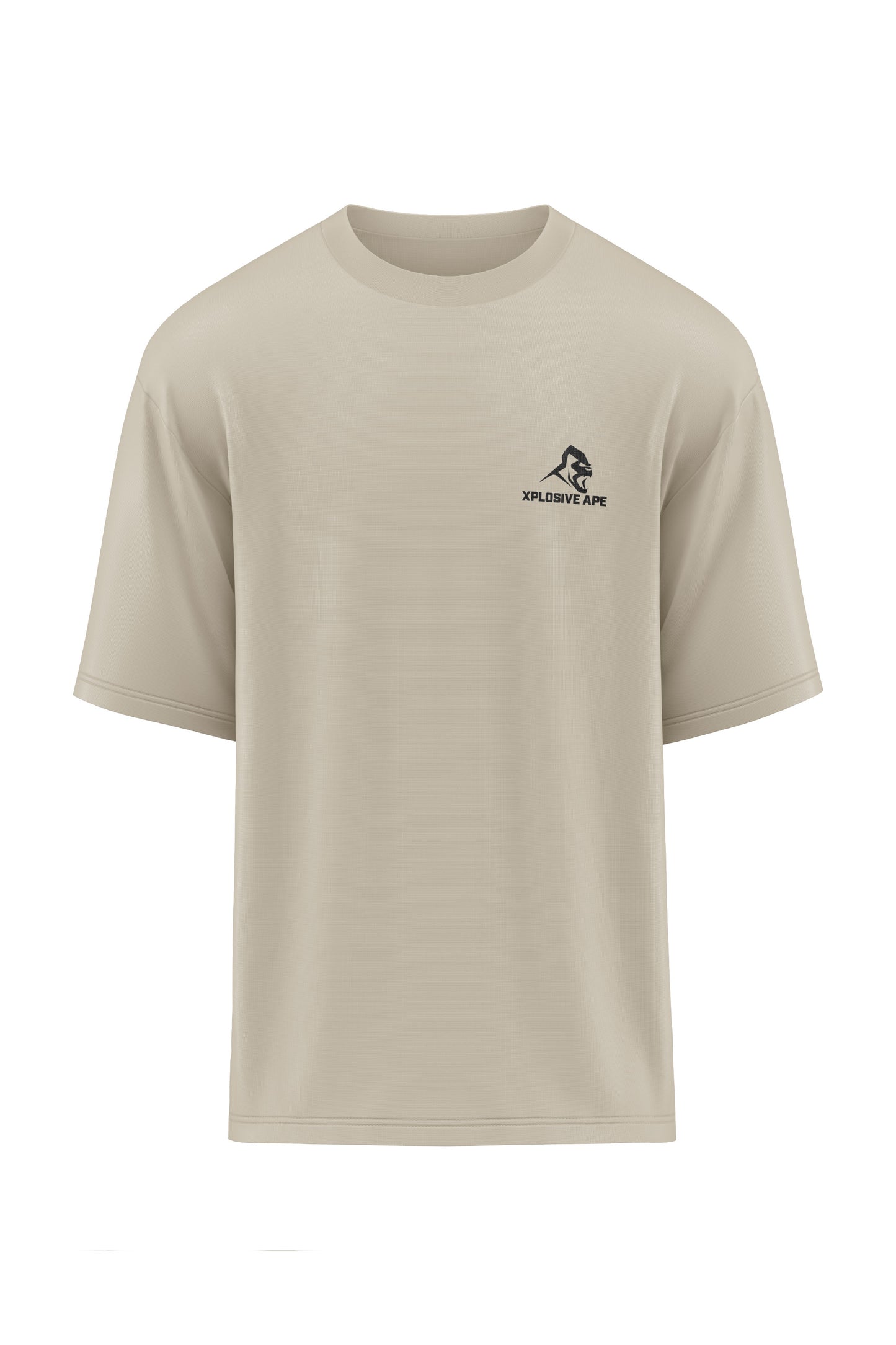 XAPE Futuristic V2 Oversized Tee - Sand