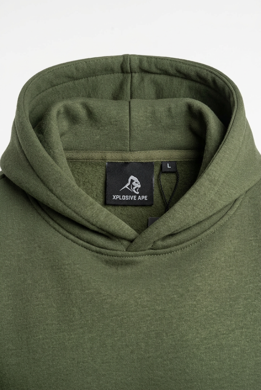 XAPE Stacked Hoodie - Khaki