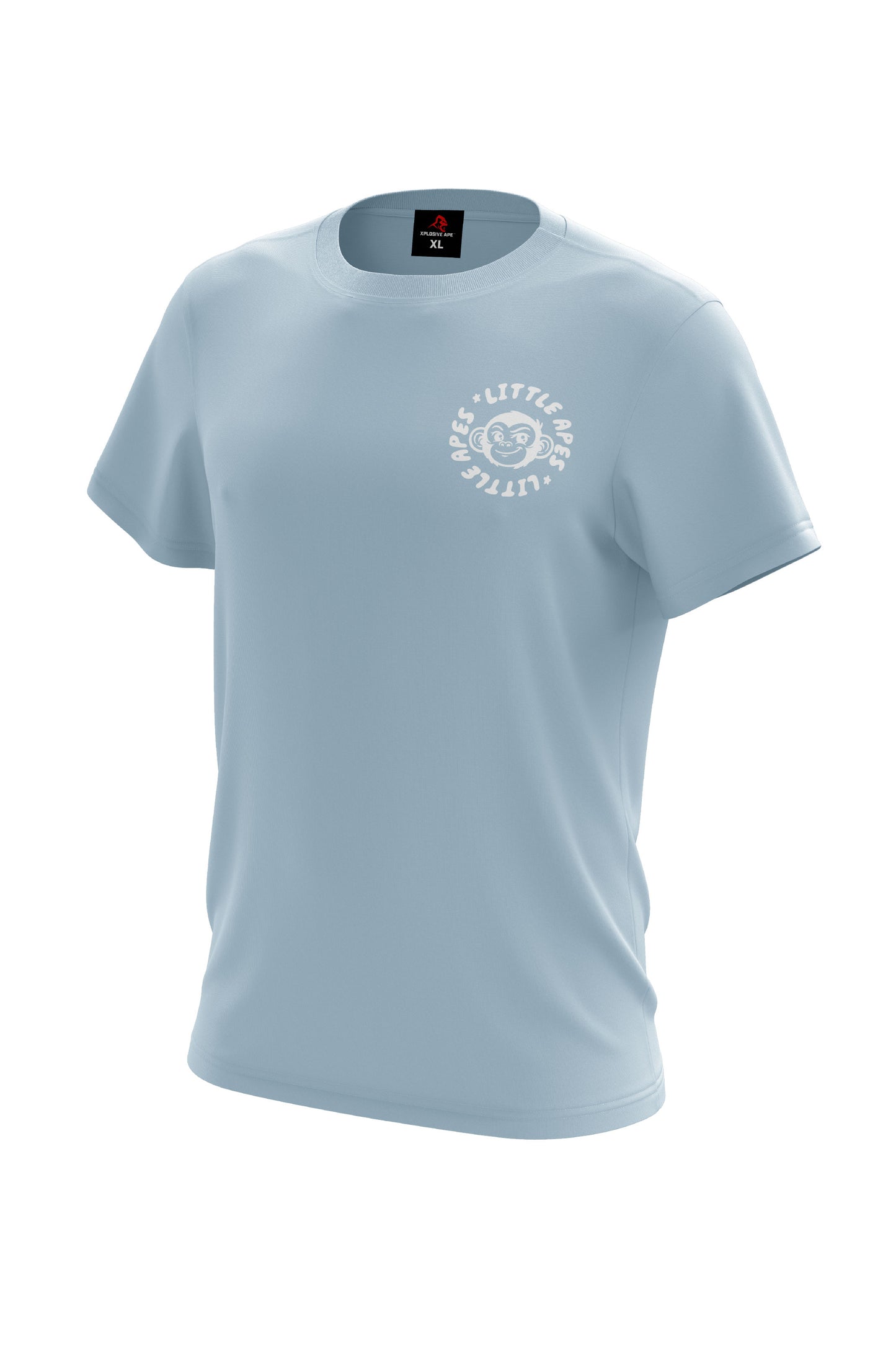 Little Apes Classic Logo Tee - Light Blue
