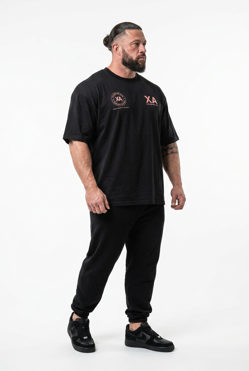 XAPE XA Manifesto Oversized Tee - Black