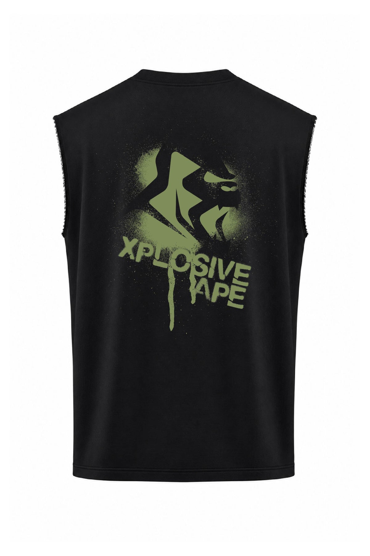 XAPE Canister Oversized Vest - Black
