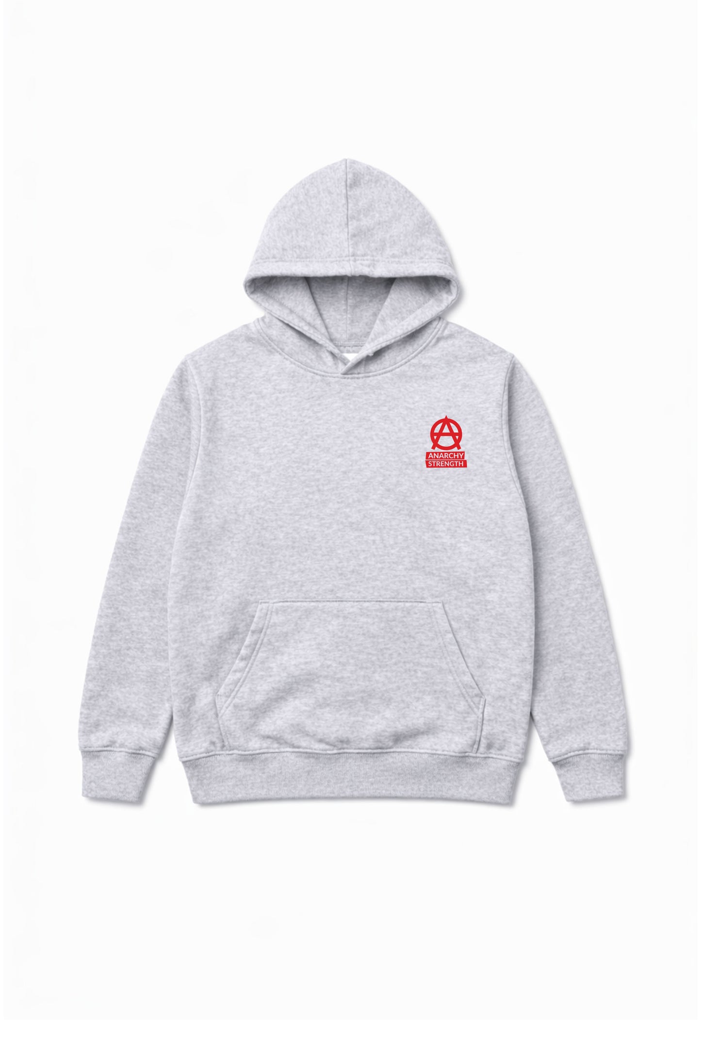 AS Born To Ride Hoodie - Heather Grey