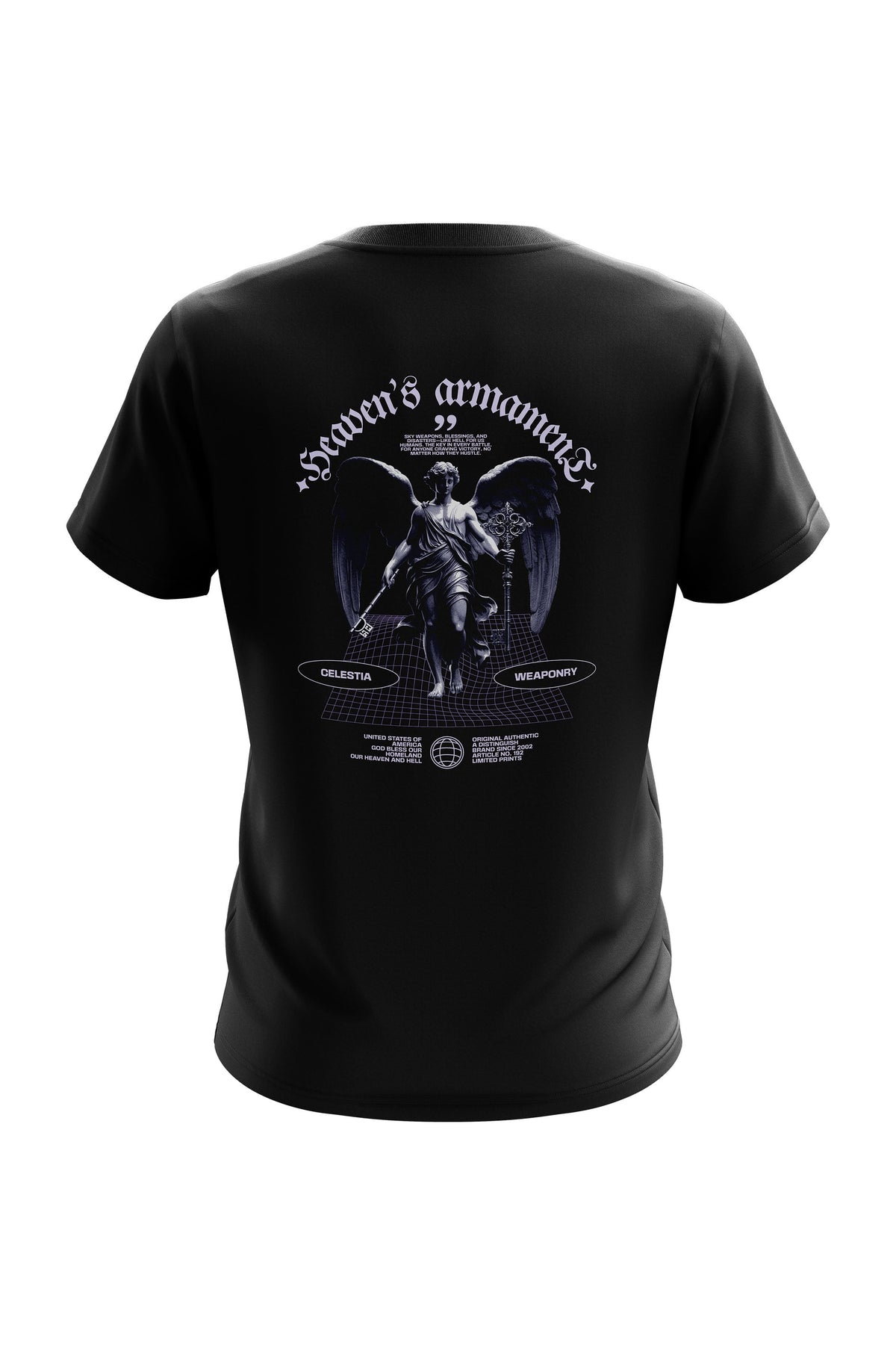 US Angel Graphic V1 Tee - Black