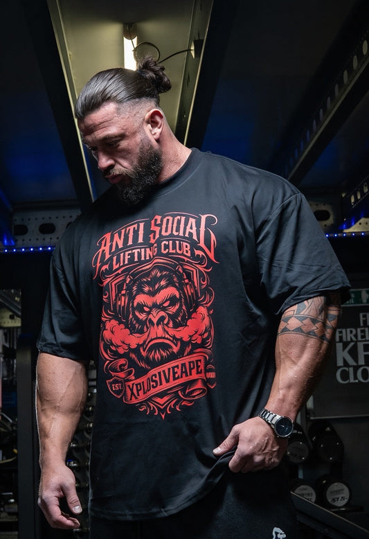 XAPE Antisocial Tee - Black