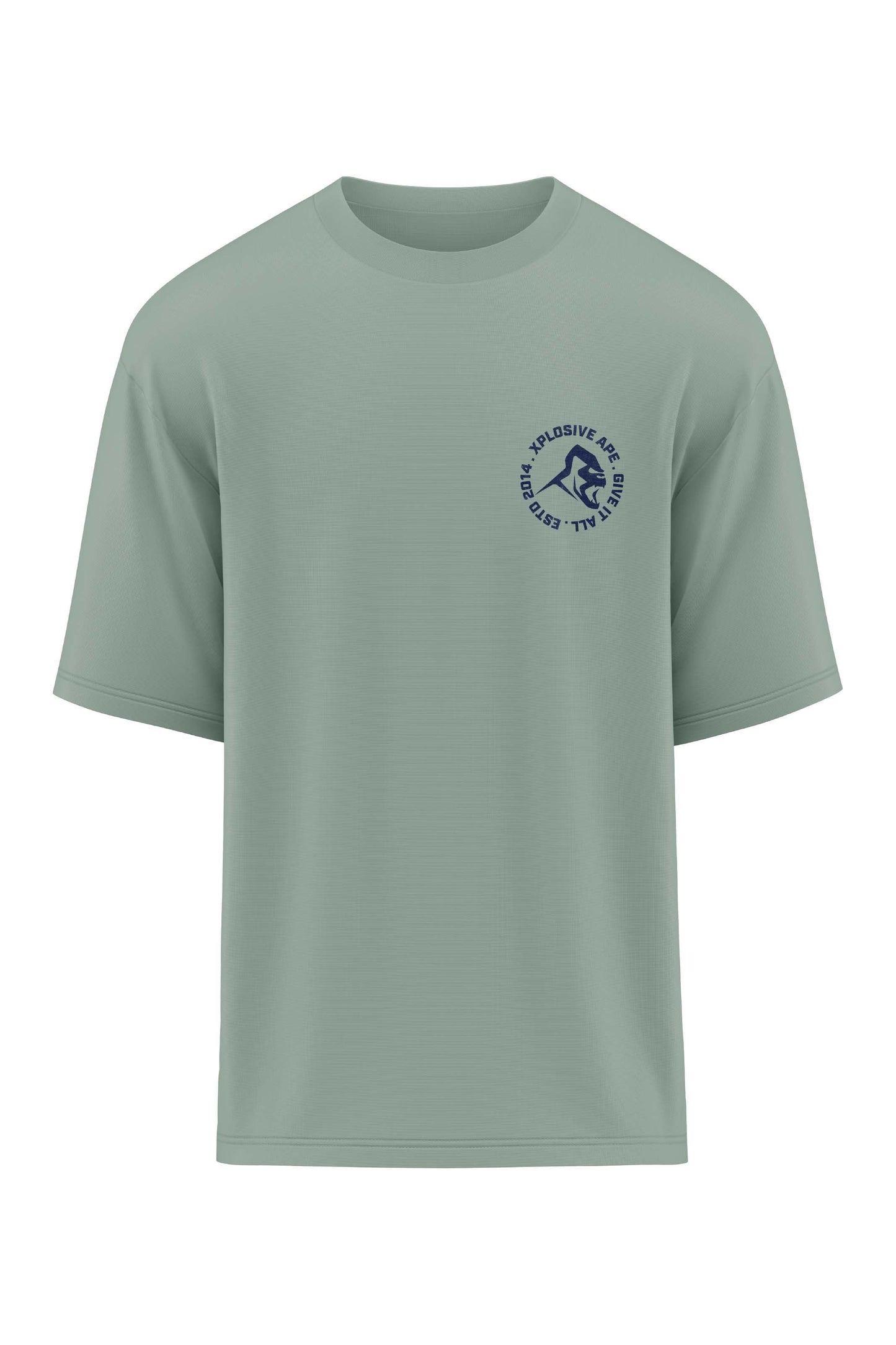 XAPE Ape Core Oversized Tee - Sage