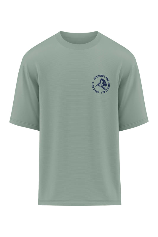 XAPE Ape Core Oversized Tee - Sage