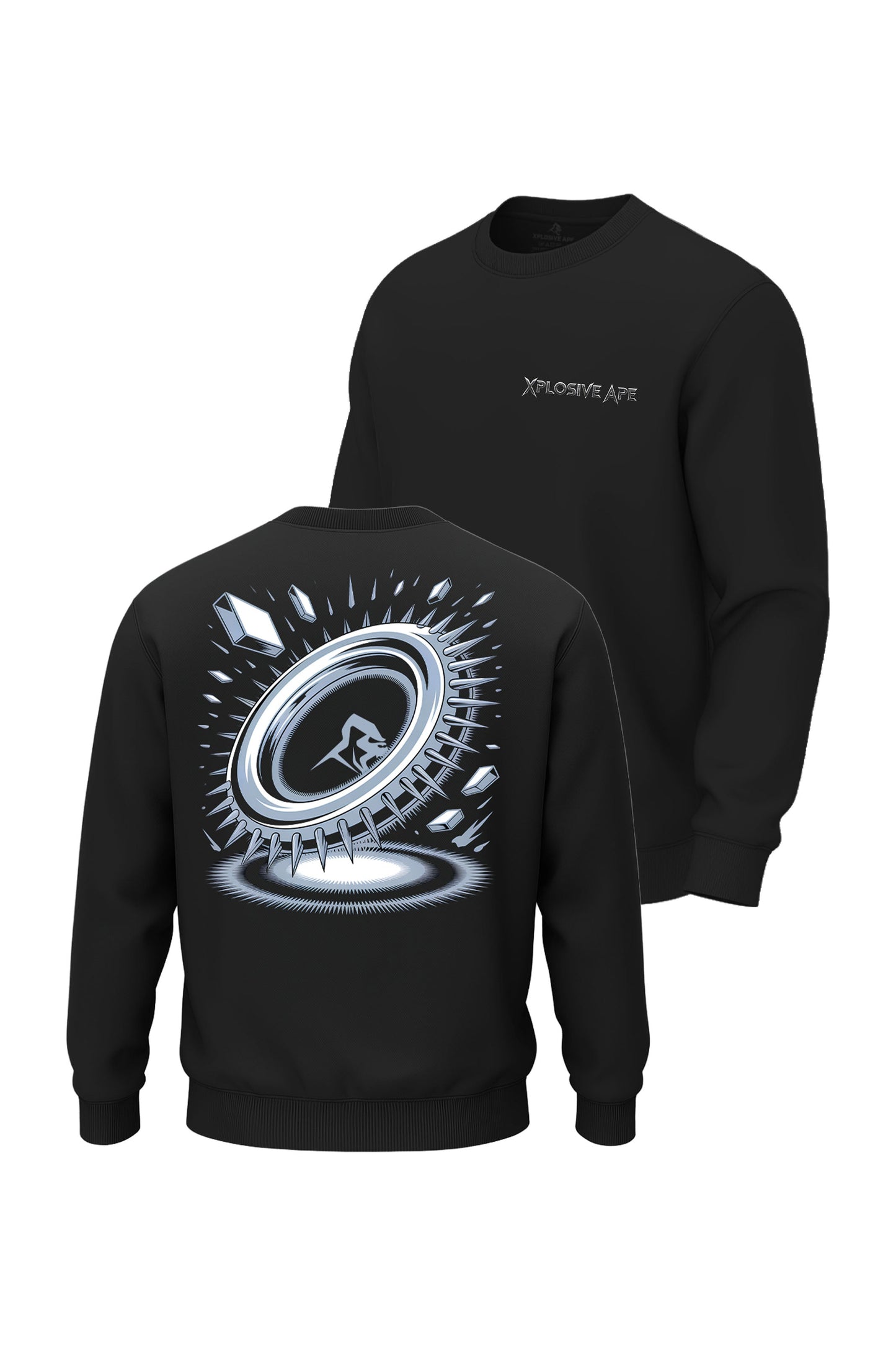 XAPE Apex Core Sweatshirt - Black