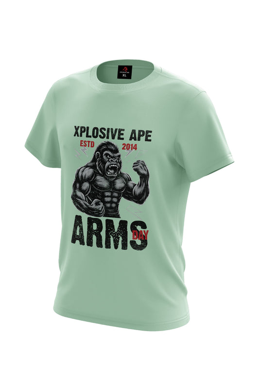 XAPE Arms Day V4 Tee - Mint Green