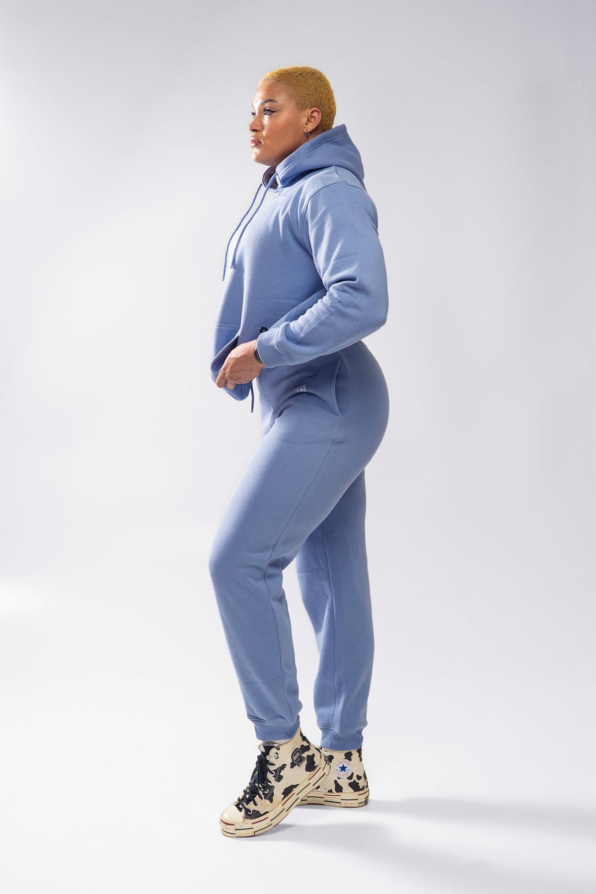 XAPE Core Logo Joggers - Slate Blue