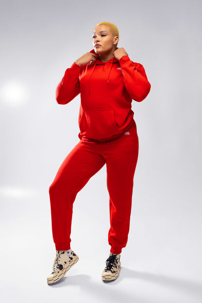 XAPE Core Logo Joggers - Red