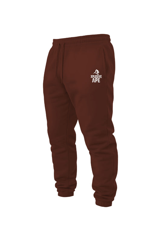 XAPE Classic Barbed Logo Joggers - Chocolate