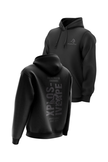 XAPE Unbreakable String Hoodie - Black