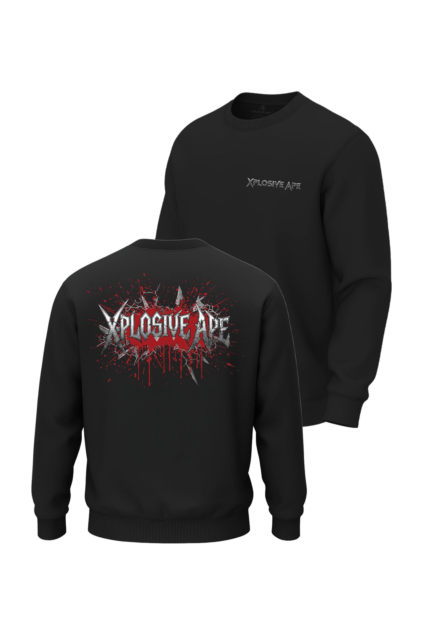 XAPE Bloodchrome Sweatshirt - Black
