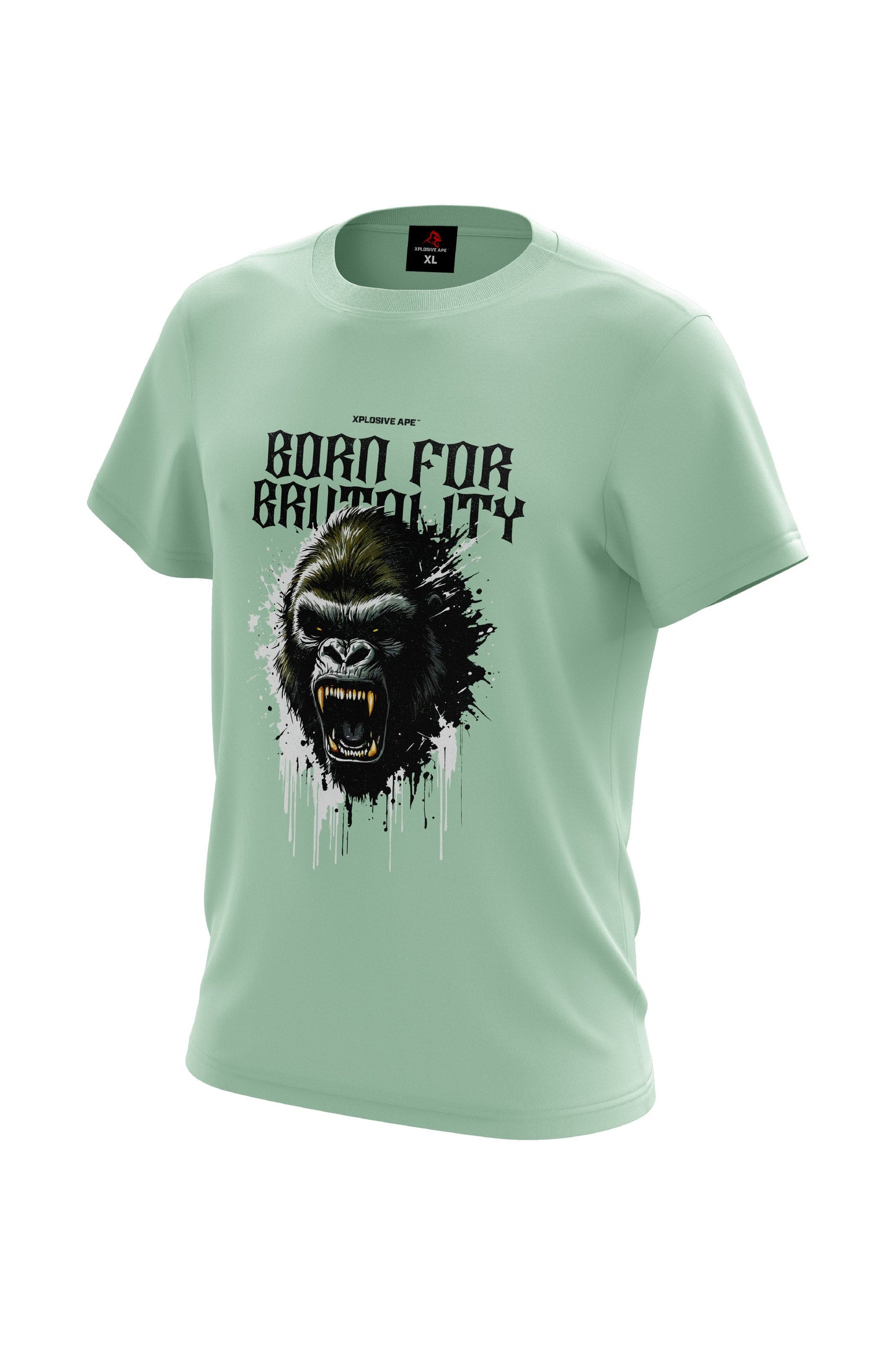XAPE Brutal Mode Tee - Mint Green