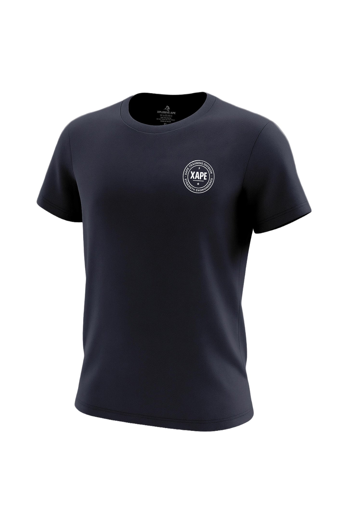 XAPE Classic Badge Logo X Tech Tee - Navy