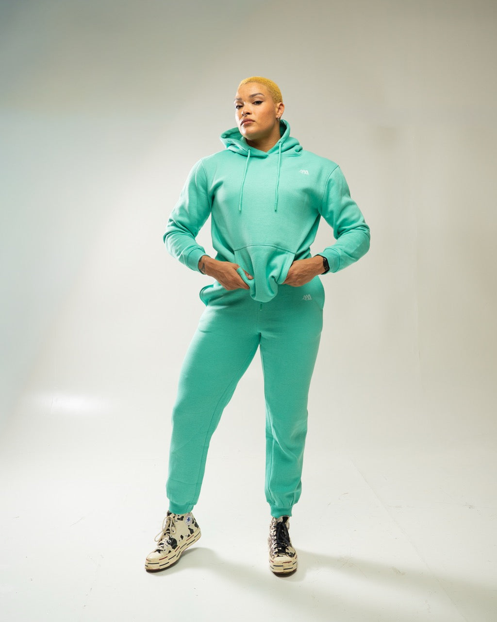 XAPE Core Logo Joggers - Deep Teal