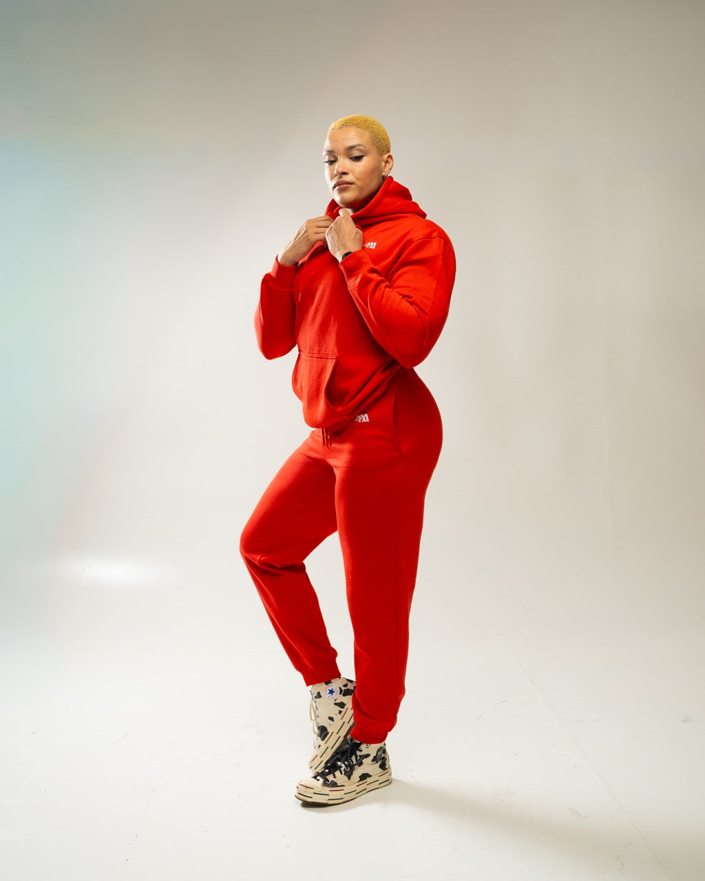 XAPE Core Logo Joggers - Red