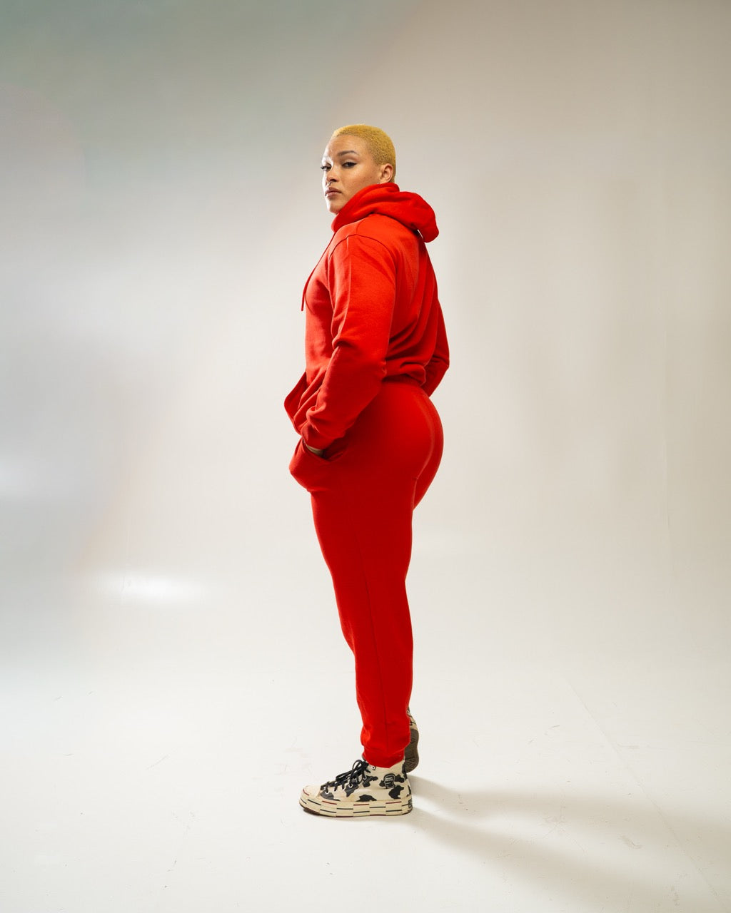 XAPE Core Logo Joggers - Red