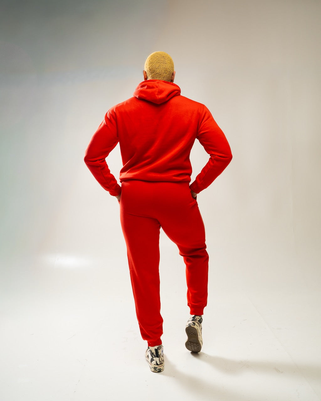 XAPE Core Logo Joggers - Red