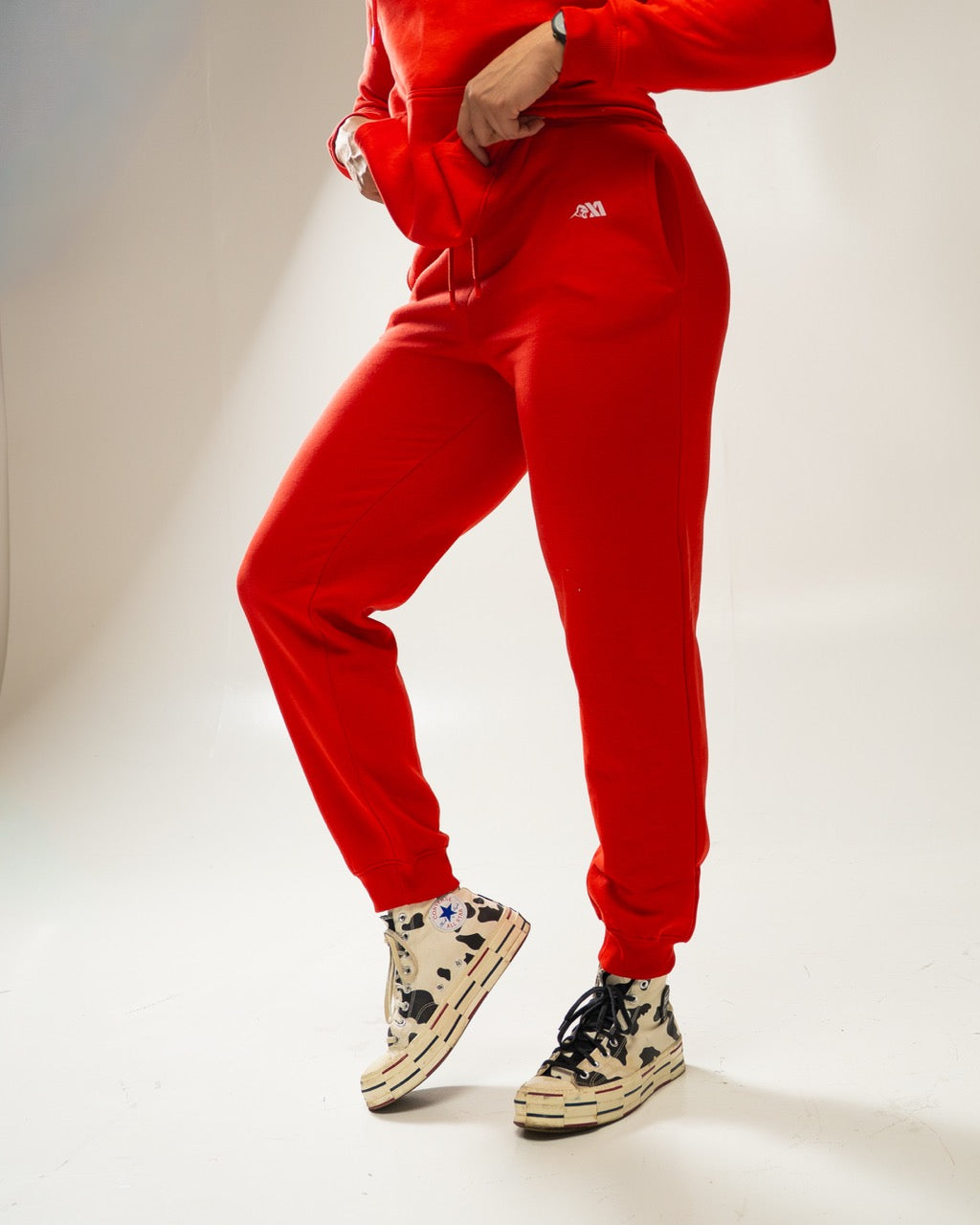 XAPE Core Logo Joggers - Red