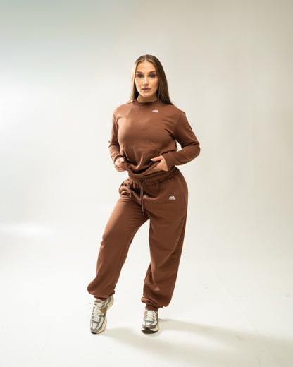 XAPE Core Logo Sweatshirt - Cocoa