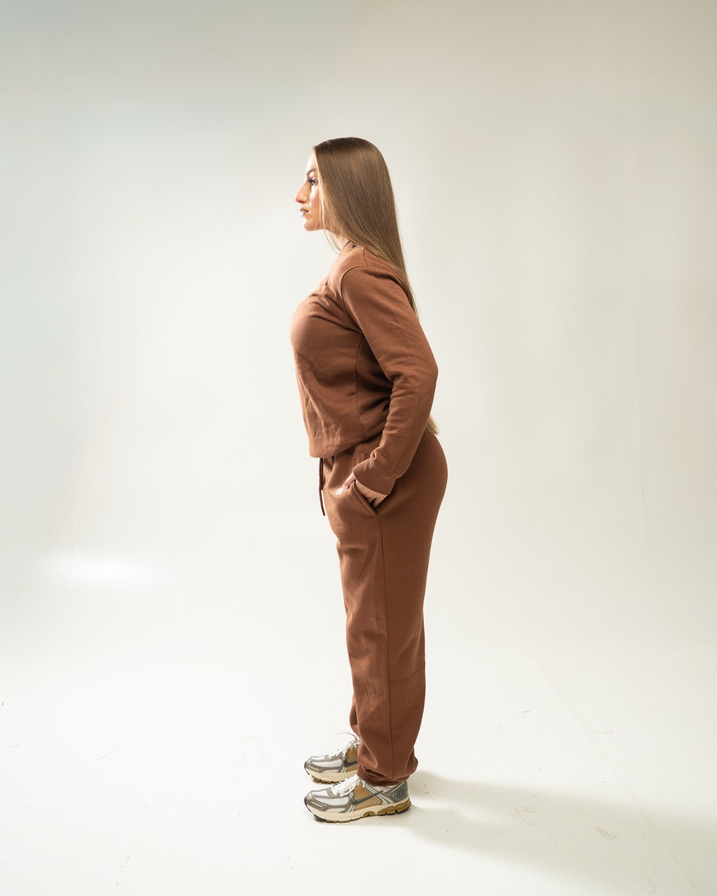 XAPE Core Logo Sweatshirt - Cocoa