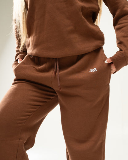 XAPE Core Logo Joggers - Cocoa