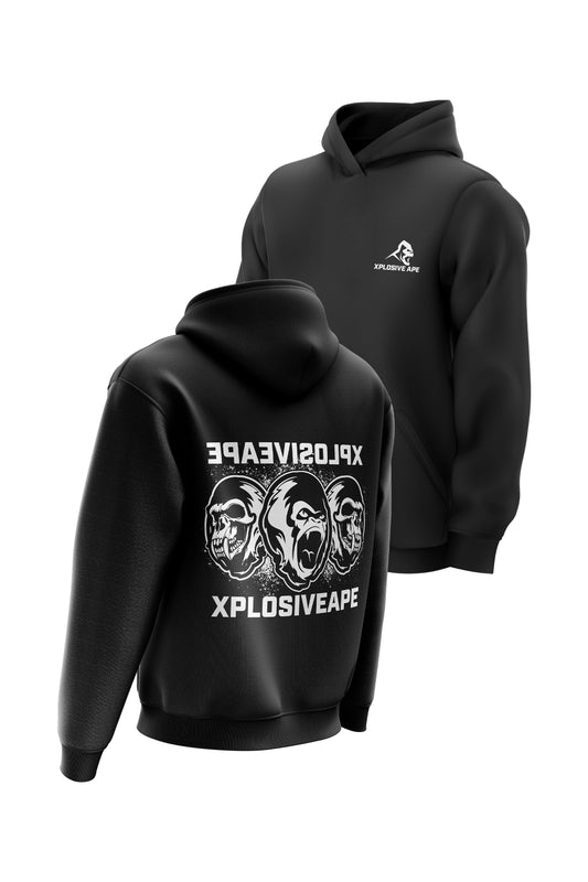 XAPE De-Evolve Hoodie - Black