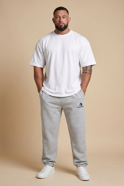 XAPE Division Oversized Joggers - Ash Grey