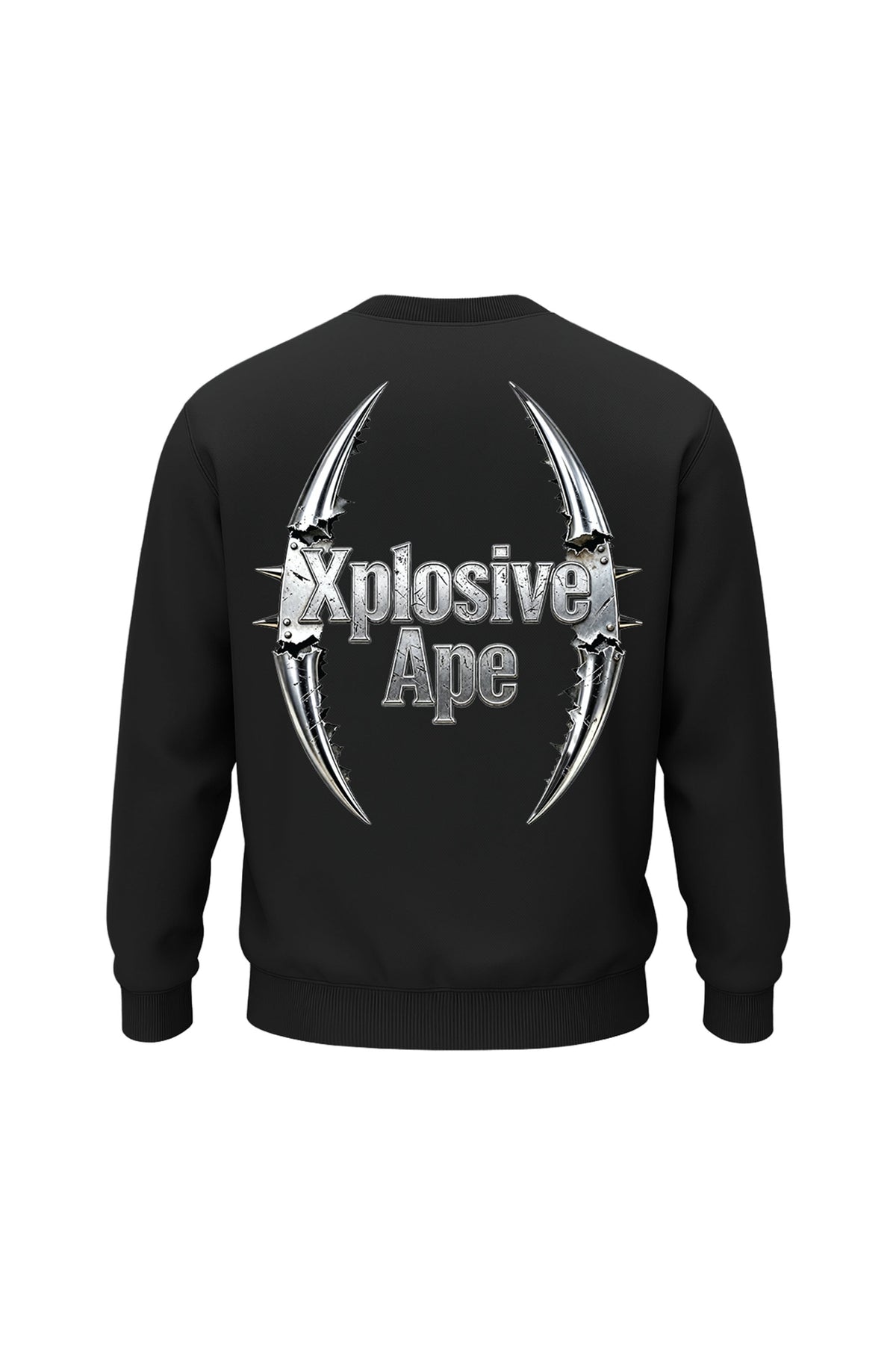XAPE Double Fang Sweatshirt - Black