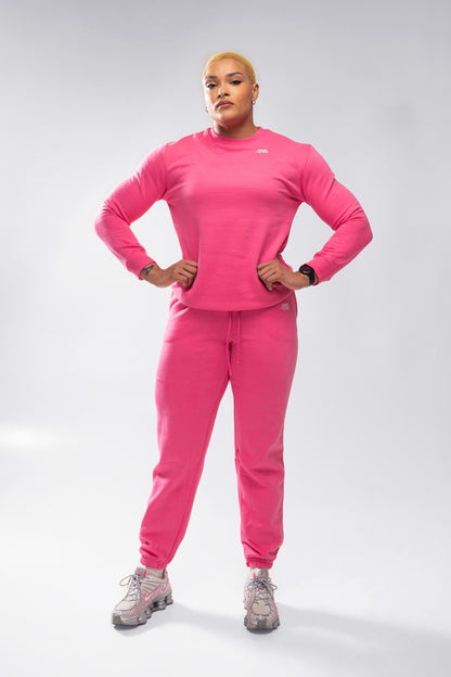 XAPE Core Logo Studio Joggers - Dusty Pink