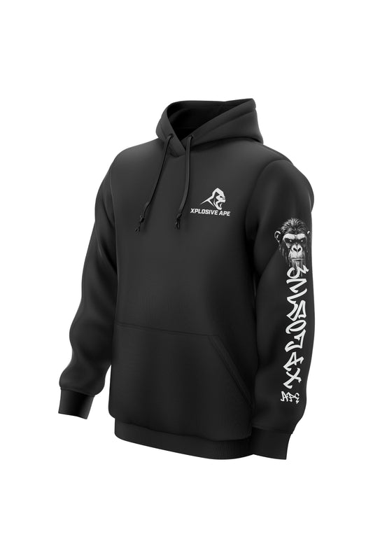 XAPE Endurance Mode String Hoodie - Black