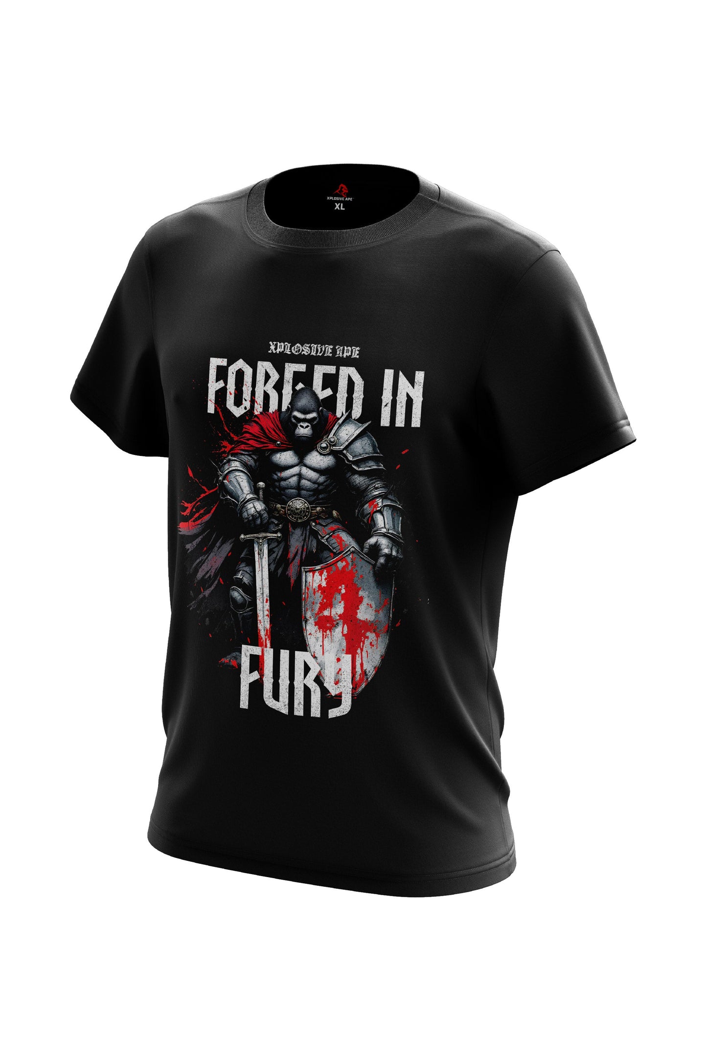 XAPE Forged in Fury Tee - Black