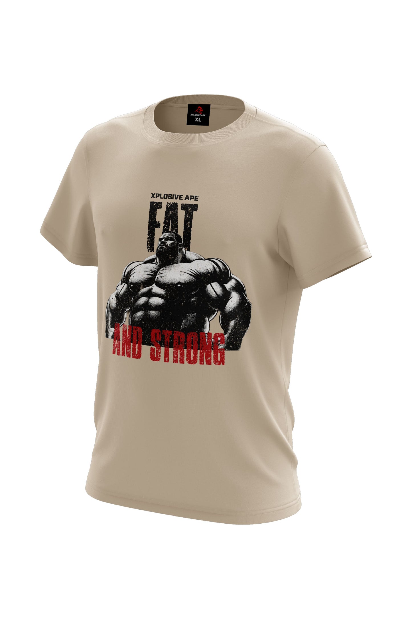 XAPE Fat & Strong V3 Tee - Sand